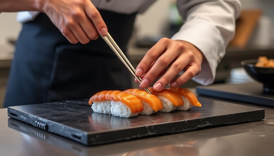 완벽한 니기리 스시 만들기