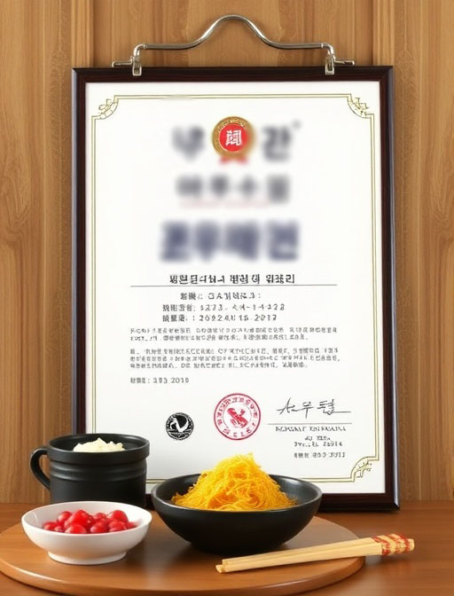 한국 조리기능장