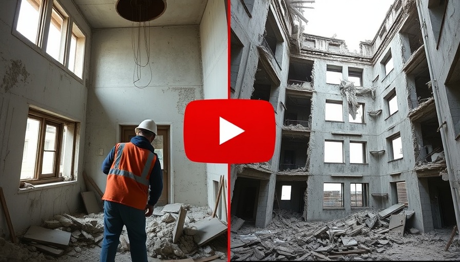 안전한 철거 작업 과정