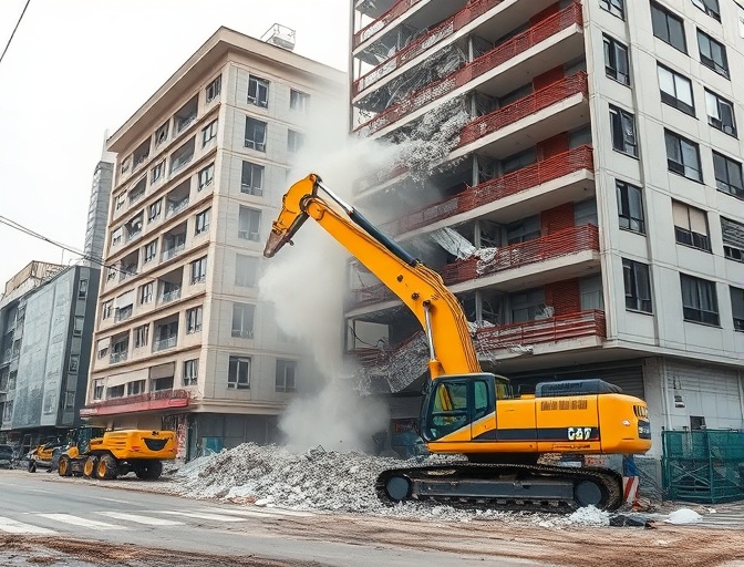 상업용 건물 철거