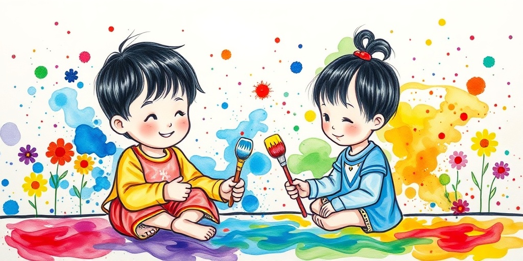 색채 심리와 아동 미술